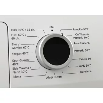 Daewoo D-TR WMI 10142W 10 kg 1400 Devir C Enerji Sınıfı Beyaz Solo Çamaşır Makinesi
