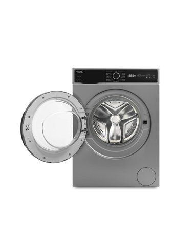 Vestel CMI 97202 G 9 kg 1000 Devir B Enerji Sınıfı Buharlı Gri Solo Çamaşır Makinesi