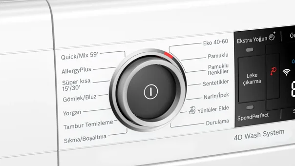 Bosch WAX28M81TR 10 kg 1400 Devir C Enerji Sınıfı Beyaz Solo Çamaşır Makinesi