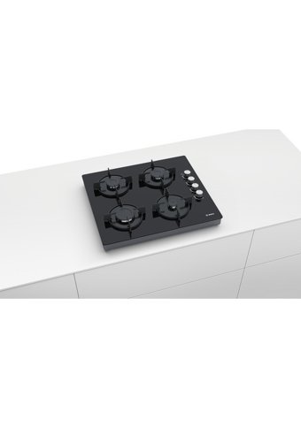 Bosch POP0C6O10O Siyah Cam 4 Gözlü Doğalgazlı Set Üstü Ocak