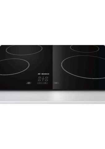 Bosch PKE611D17E Siyah Cam 4 Gözlü Dokunmatik Elektrikli Ankastre Ocak