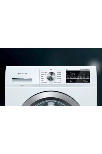 Siemens WM12TS80TR 9 kg 1200 Devir A+++ Enerji Sınıfı Beyaz Solo Çamaşır Makinesi