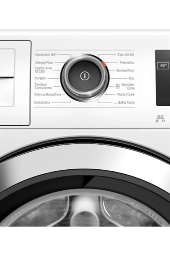 Bosch WAU28P91TR 9 kg 1400 Devir A Enerji Sınıfı Beyaz Solo Çamaşır Makinesi