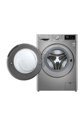 LG F4V5RGP2T 10.5 kg 1400 Devir E Enerji Sınıfı Buharlı Beyaz Kurutmalı Solo Çamaşır Makinesi