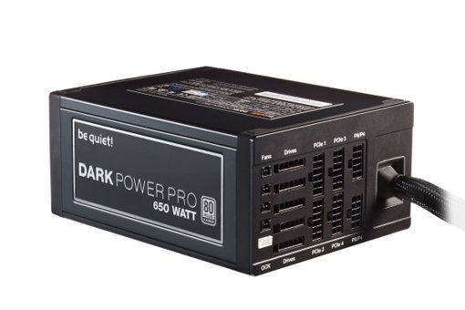 Be Quiet! BN251 650 W 80+ Gold Tam Modüler Powersupply