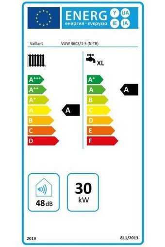 Vaillant Ecotec Plus 30 Kw Hermetik Yoğuşmalı Doğalgazlı Kombi