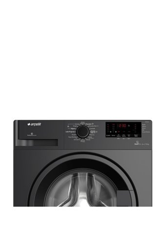 Arçelik 10124 DA 10 kg 1200 Devir A+++ Enerji Sınıfı Buharlı Antrasit Solo Çamaşır Makinesi