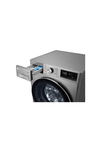 LG F4R5VYW2T 9 kg 1400 Devir D Enerji Sınıfı Buharlı Beyaz Solo Çamaşır Makinesi