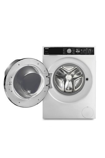 Vestel CMI 89142 8 kg 1400 Devir A+++ Enerji Sınıfı Buharlı Beyaz Solo Çamaşır Makinesi