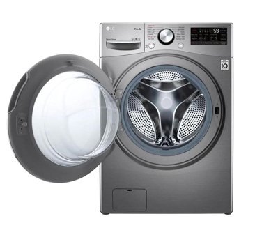 LG F0L9DGP2S 14 kg 1200 Devir E Enerji Sınıfı Buharlı Gri Kurutmalı Solo Çamaşır Makinesi