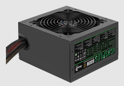 Aerocool KCAS Plus 600 W 80+ Gold Tam Modüler Powersupply