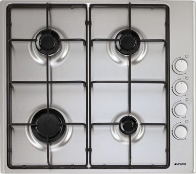 Arçelik STO 812 DGE Metal 4 Gözlü Doğalgazlı Set Üstü Inox Ocak