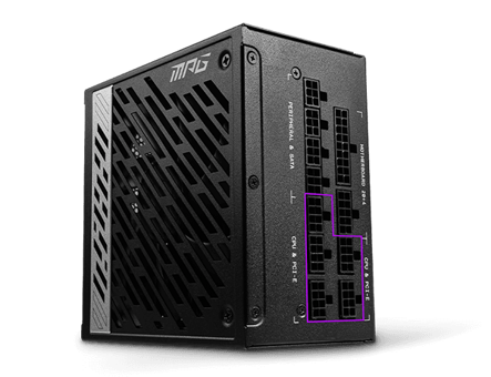 MSI A1000G 1000 W 80+ Gold Tam Modüler Powersupply