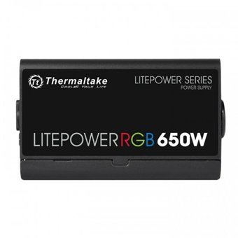 Thermaltake Litepower 650 W RGB 80+ Gold Tam Modüler Powersupply