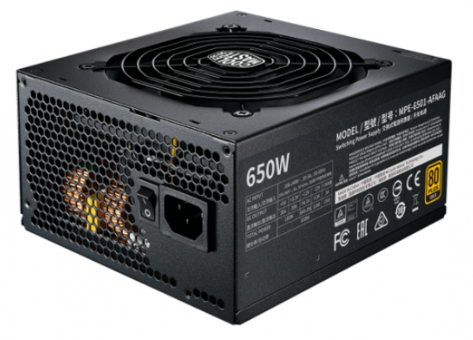 Cooler Master MWE Gold 650 650 W 80+ Gold Tam Modüler Powersupply