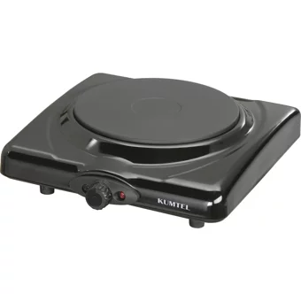 Kumtel LX-7115 Metal 1 Gözlü Elektrikli Set Üstü Siyah Ocak