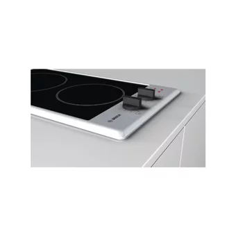 Bosch PKE345CA1 Vitroseramik 2 Gözlü Elektrikli Ankastre Siyah Ocak