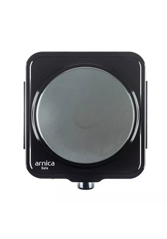 Arnica GH25030 Emaye 1 Gözlü Elektrikli Set Üstü Siyah Ocak
