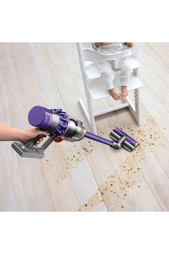 Dyson V10 Animal Kuru Kablosuz Şarjlı Mor Dikey Süpürge