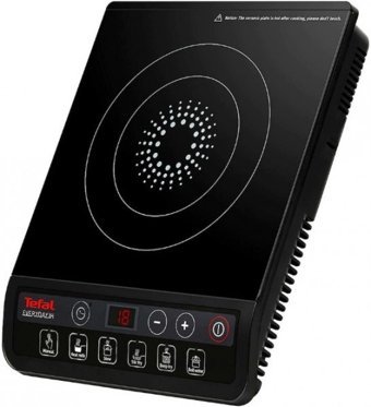 Tefal IH2018 Siyah Cam 1 Gözlü Dokunmatik İndüksiyonlu Set Üstü Ocak