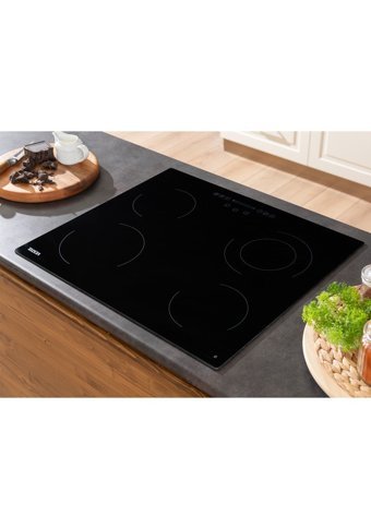 Vestel AO-6370 S Vitroseramik 4 Gözlü Dokunmatik Elektrikli Ankastre Siyah Ocak