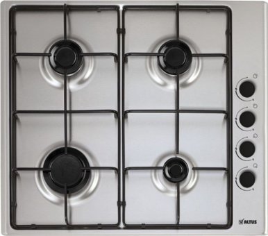 Altus ALA-182 GID Metal 4 Gözlü Doğalgazlı Ankastre Inox Ocak