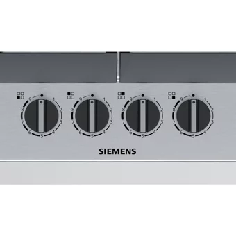 Siemens EC6A5PB90L Paslanmaz Çelik 4 Gözlü Doğalgazlı Ankastre Inox Ocak
