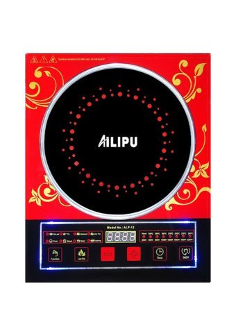 Ailipu ALP-12 Kırmızı Cam 1 Gözlü Dokunmatik İndüksiyonlu Ankastre Ocak