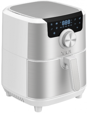 Yui Maxifry M20 Airfryer 4.5 lt Tek Hazneli Led Ekranlı Yağsız Sıcak Hava Fritözü Beyaz