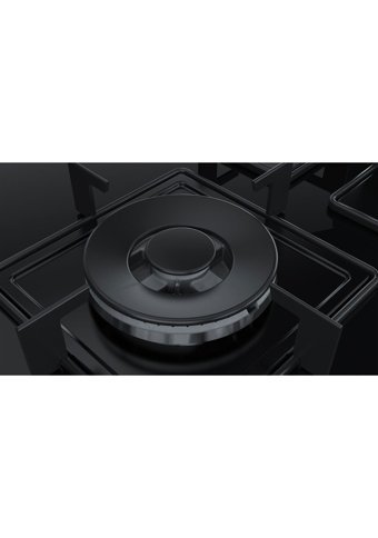 Bosch PPQ7A6B10 Wok Gözlü Siyah Cam 5 Gözlü Doğalgazlı Ankastre Ocak