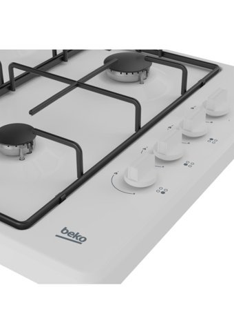Beko BSOMD D 611EB Metal 4 Gözlü Doğalgazlı Set Üstü Beyaz Ocak