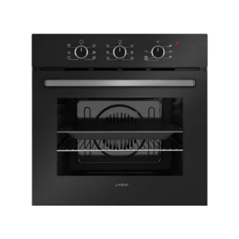 Lanova 16400-201 Siyah Cam 4 Gözlü Doğalgazlı Ankastre Ocak