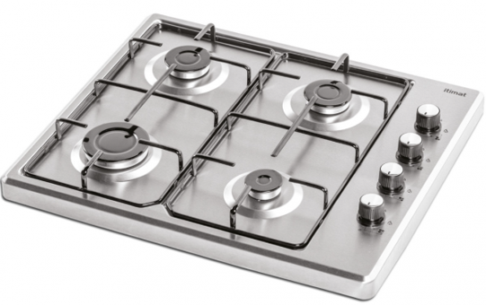 İtimat 1320.01 Inox 4 Gözlü Doğalgazlı Set Üstü Inox Ocak