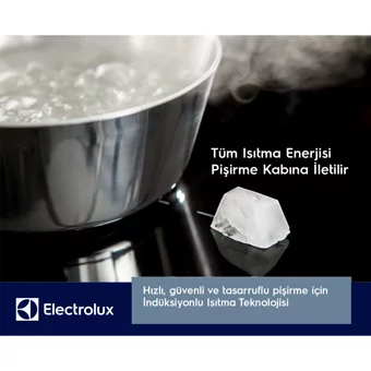 Electrolux LIT60428C Siyah Cam 4 Gözlü Dokunmatik İndüksiyonlu Ankastre Ocak