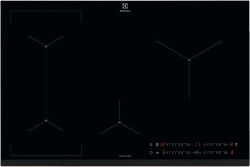 Electrolux EIS82441 Siyah Cam 4 Gözlü Dokunmatik İndüksiyonlu Ankastre Ocak
