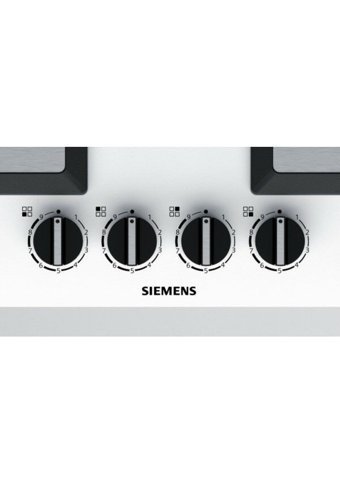 Siemens EP6A2PB20O Beyaz Cam 4 Gözlü Doğalgazlı Ankastre Ocak
