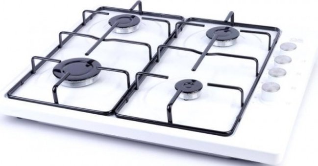 CVS DN-451 Emaye 4 Gözlü Doğalgazlı Set Üstü Beyaz Ocak