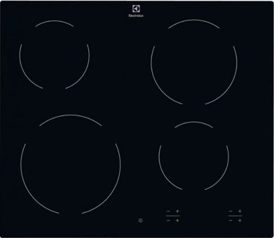 Electrolux EHF6240IOK Siyah Cam 4 Gözlü Dokunmatik Elektrikli Ankastre Ocak