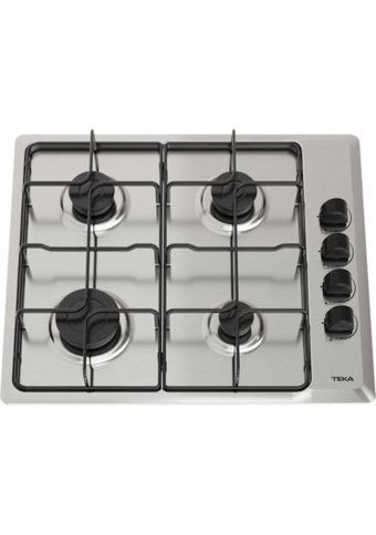 Teka HLX 640 KB Paslanmaz Çelik 4 Gözlü Doğalgazlı Ankastre Inox Ocak