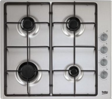 Beko HTZG 64120 SX Metal 4 Gözlü Doğalgazlı Set Üstü Inox Ocak