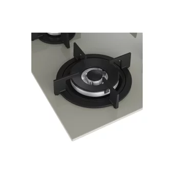 Arçelik OCD T 651 DWG Wok Gözlü Gri Cam 4 Gözlü Doğalgazlı Ankastre Ocak