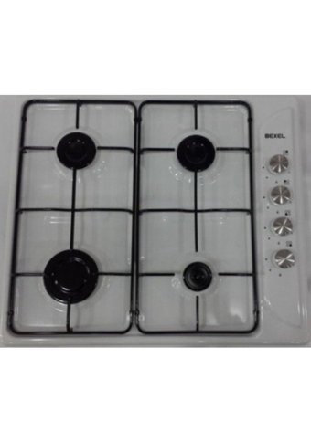 Bexel BSO-S1-W 111 F2 BW Metal 4 Gözlü Doğalgazlı Set Üstü Beyaz Ocak