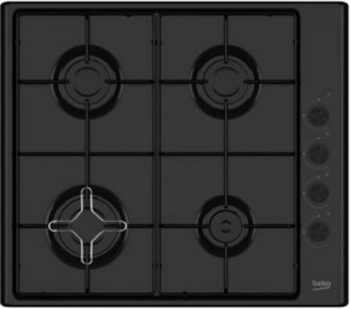 Beko HTZG 64120 SB Metal 4 Gözlü Doğalgazlı Set Üstü Siyah Ocak