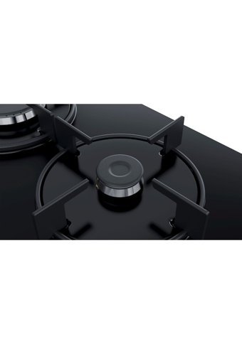 Bosch PNP7B6O10O Siyah Cam 4 Gözlü Doğalgazlı Ankastre Ocak