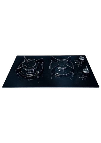 Arnell AR630 Siyah Cam 2 Gözlü Doğalgazlı Ankastre Ocak