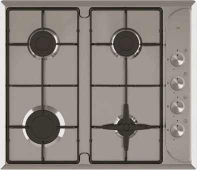 Çetintaş 545 IT 4 Gözlü Doğalgazlı Set Üstü Inox Ocak