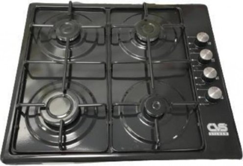 CVS DN 455 Emaye 4 Gözlü Doğalgazlı Set Üstü Siyah Ocak