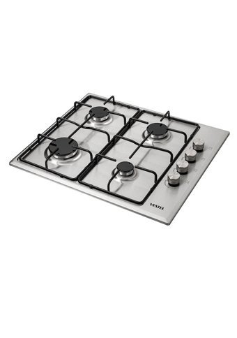 Vestel AO-6004 YX-DG Inox 4 Gözlü Doğalgazlı Ankastre Inox Ocak