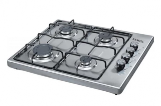 Kumtel KO-420/430 F Metal 4 Gözlü Doğalgazlı Set Üstü Inox Ocak