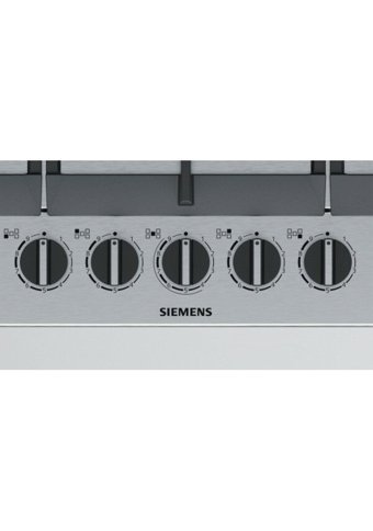 Siemens EC7A5RB90 5 Gözlü Paslanmaz Çelik Wok Gözlü Doğalgazlı Ankastre Inox Ocak
